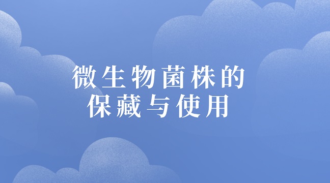 菌株保存g